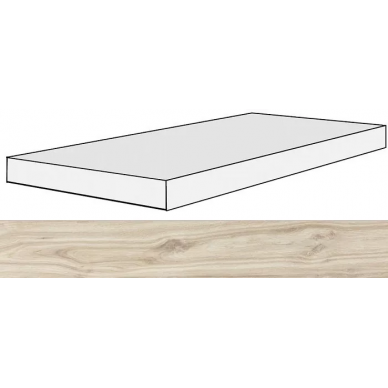 756107 Planches Amande Angolo Gradino SX 40x120x3 0