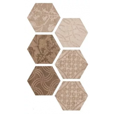 HEXAGON PATCHWORK Warm 25*22 0
