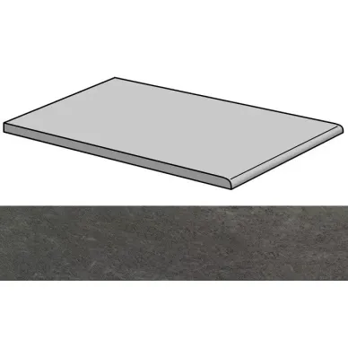 Burlington Black Lappato Peldano-45 44.63x89.46 0