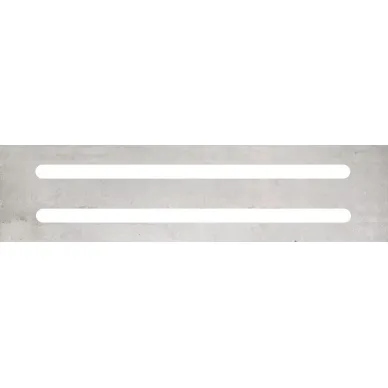 Regeneration White Solid 2cm Rej 24.5x99.55 0