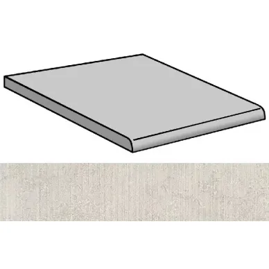 Sybarum 7.0 White Scavato Peldano-60 59.55x59.55 0