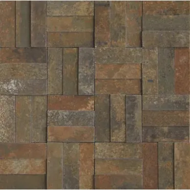 Xtreme Copper Lappato Mosaico Brick 29.75x29.75 0