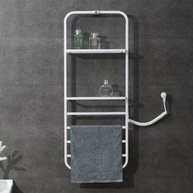 Полотенцесушитель электрический Black & White (N-337W) белый матовый 5