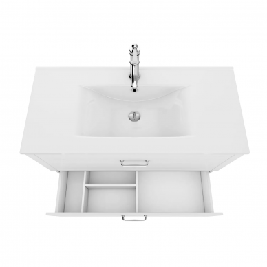 Тумба для ванной Iddis Oxford (OXF10W1i95K) с раковиной 5