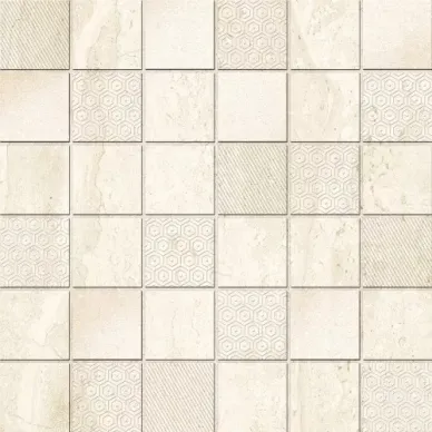 OLIMPIA CREMA DECOR MOSAIC 30x30 0
