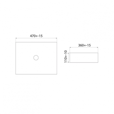 Раковина накладная Iddis Slide (SLIWS02i27) белый 5