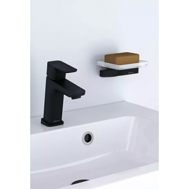 Смеситель для раковины Ravak 10° Free black-TD F 014.20 (X070150) без донного клапана, черный матовый 6