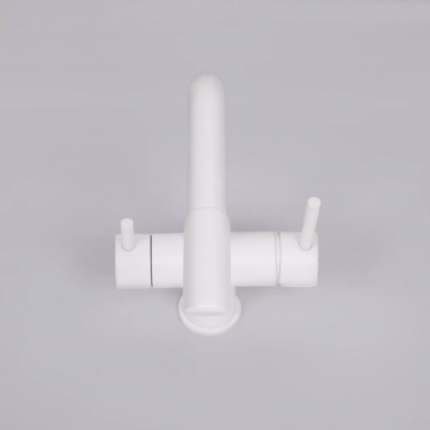 Смеситель для кухни Wasserkraft (A8357) под фильтр, белый Soft-touch 9