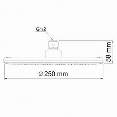 Душевая система Wasserkraft Berkel (A174819 Thermo) с термостатом, хром 13