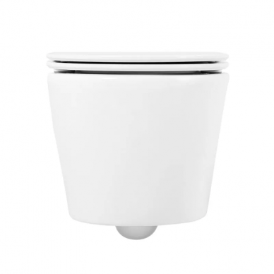 Унитаз подвесной BelBagno Tre (BB8001CHR/SC) с сиденьем микролифт 7