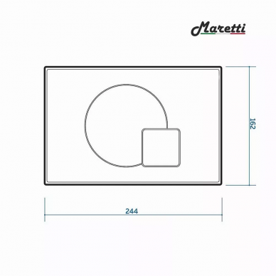 Комплект Maretti Elena (EA73EL01552) унитаз EA10PBM73-844, инсталляция AC11P4534, кнопка AC12EL-015 8