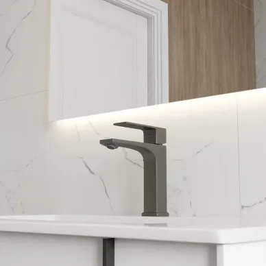 Смеситель для раковины Teymi Lori T10258 графит матовый 6