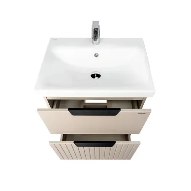 Тумба для ванной VIANT Париж Антик 55 VPAR55AN-T2ST белая 6