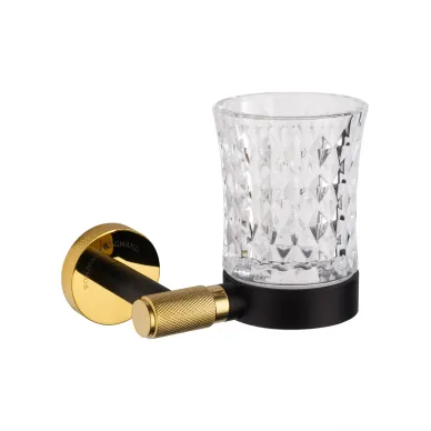 Стакан Wonzon & Woghand Majestic WW-9221 чёрный/золото 0