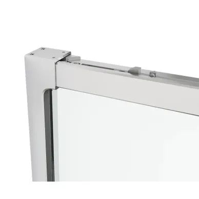 Душевая дверь Vincea Ultima VDS-7UL120CLGM 120x200 см, профиль вороненая сталь/стекло прозрачное 1