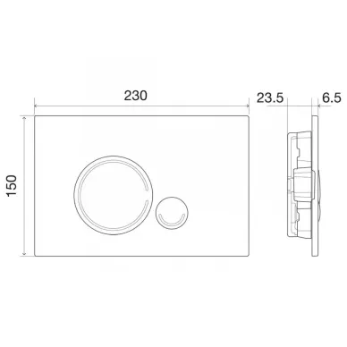 Инсталляция BelBagno BB002-80 в комплекте с унитазом Amanda, крышкой микролифт, кнопкой смыва белая глянцевая 6