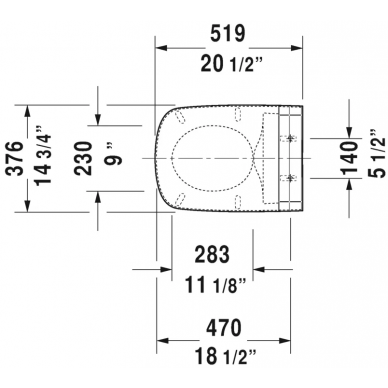 Крышка-сиденье Duravit SensoWash (610200002000300) с функцией биде 5