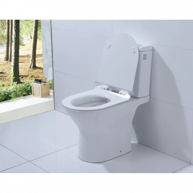 Унитаз напольный Orans Ceramic (OLS-WM9902) безободковый с микролифтом 6