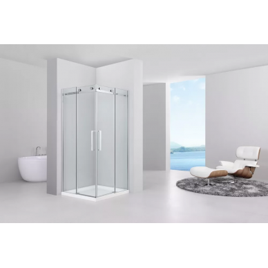 Душевой уголок Black & White Stellar Wind S202 (80х140) 6