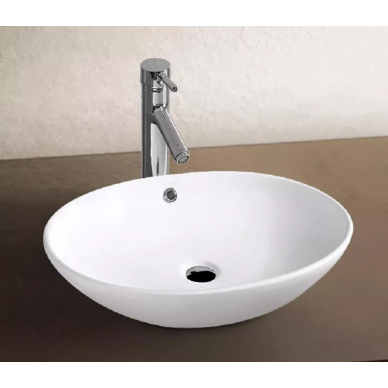 Раковина накладная CeramaLux N (D1104) (63 см) 2