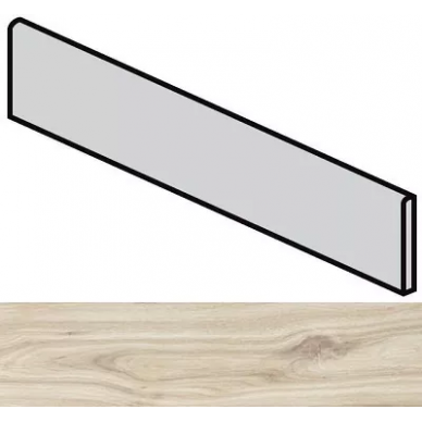 756087 Planches Amande Battiscopa 4.6x60 0