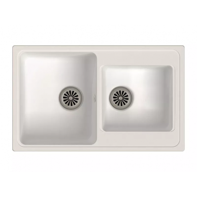 Мойка кухонная Ewigstein Elegant (E- 80D иней)	иней 0