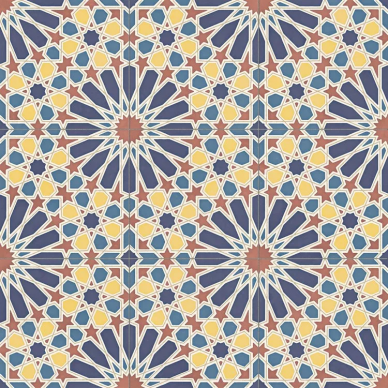 Alhambra Blue Natural 59.2x59.2 0