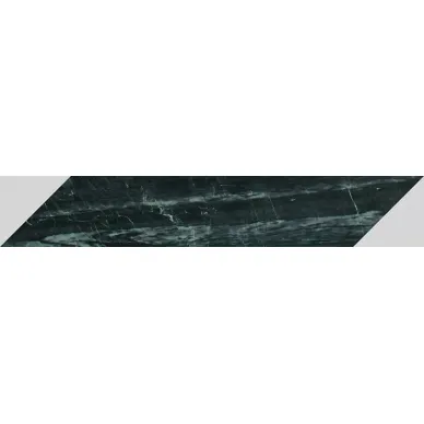 Nanoessence Black Lappato Chevron 9.77x48.37 0