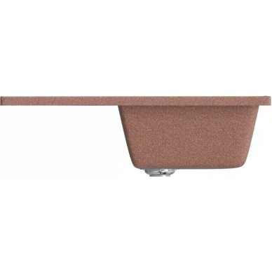 Мойка кухонная Mixline ML-GM19	(525154)	терракот 2