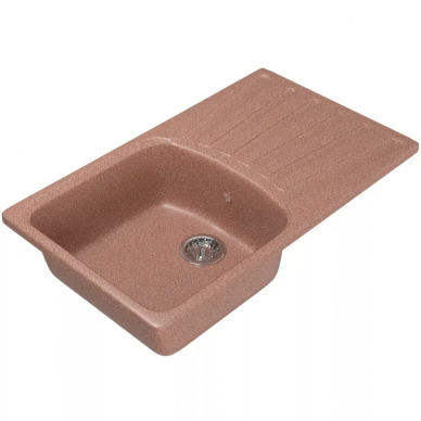 Мойка кухонная Mixline ML-GM20	(525162) терракот 6