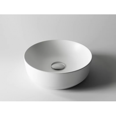 Раковина накладная Ceramicanova Element (CN6006) белая матовая 6