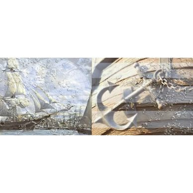 Декор Variete blue marine 1 20.1x50.5 0