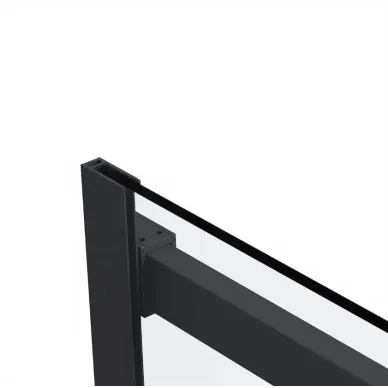 Душевой уголок Vincea Como Soft (VSR-1CS1013CLB) 130х100х195 см, профиль черный/стекло прозрачное 9