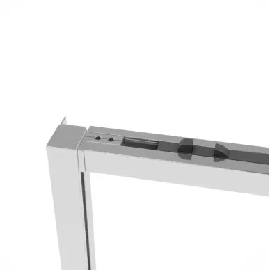 Душевой уголок Vincea Slim Soft (VSR-1SS1010CL) 100х100х200 см, профиль хром/стекло прозрачное 7