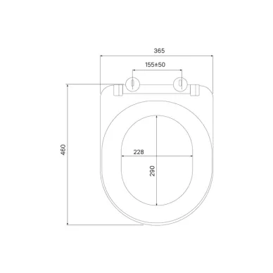 Сиденье для унитаза Iddis Optima Home 097DPSEi31 белое 5