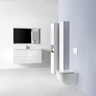 Laufen Pro Унитаз подвесной, безободковый, 53х36х34см., покрытие LLC, цвет: белый 16