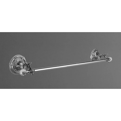 Полотенцедержатель Art&Max Barocco Crystal (AM-1781-Cr-C) (36 см) хром 0