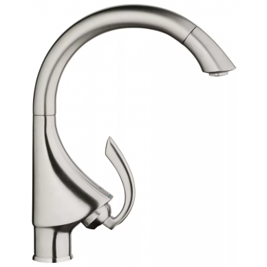 Смеситель для кухни Grohe K4 (33786SD0) нержавеющая сталь 0