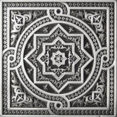 Plox Satined Black Silver 1386 Beni-Mamet 6x6 0