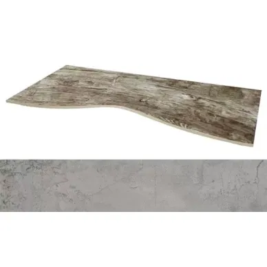 Regeneration Grey Natural Cut Bump 44.63x89.46 0