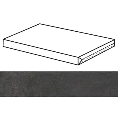Xtreme Black Lappato Peldano Solid-60 29.75x59.55 0