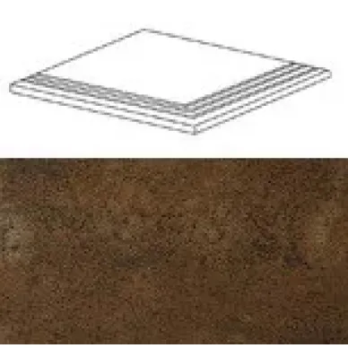 FERRUM COPPER NAT PELD ANG 100х100 0