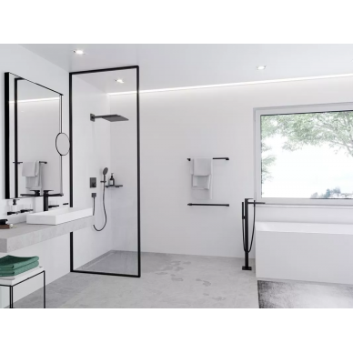 Верхний душ Hansgrohe Raindance E 30 (26238670) черный матовый 5