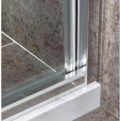 Душевая дверь Vincea Slim-U (VDS-2SU130CL) 130x200 см, профиль хром/стекло прозрачное 5