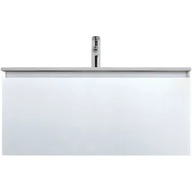 Тумба для ванной Art&Max Latina AM-Latina-1000-1C-SO-BM 100 см белая матовая, подвесная 5