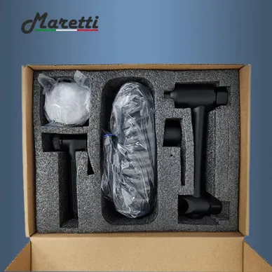 Гигиенический душ Maretti Project Black PB30RN69 со смесителем, чёрный 7