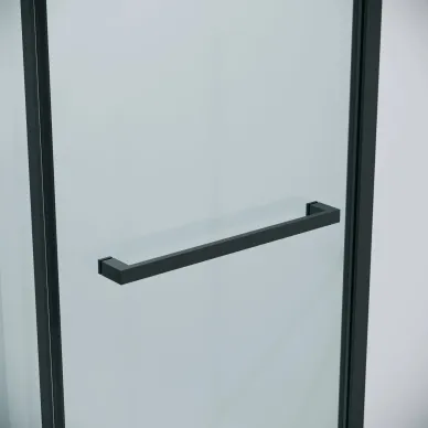 Душевой уголок Grossman Style 100х90х195 см, стекло прозрачное/профиль чёрный матовый 6