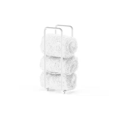 Decor Walther DW 223 Полотенцедержатель 27см., напольный, цвет: белый матовый 0859150 0