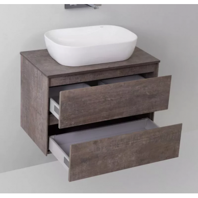 Тумба для ванной Belbagno Pietra 80 (Polissandro) 2