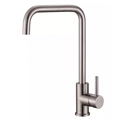 Смеситель для кухни BelBagno (BB-LAM03A-IN) сатин 0